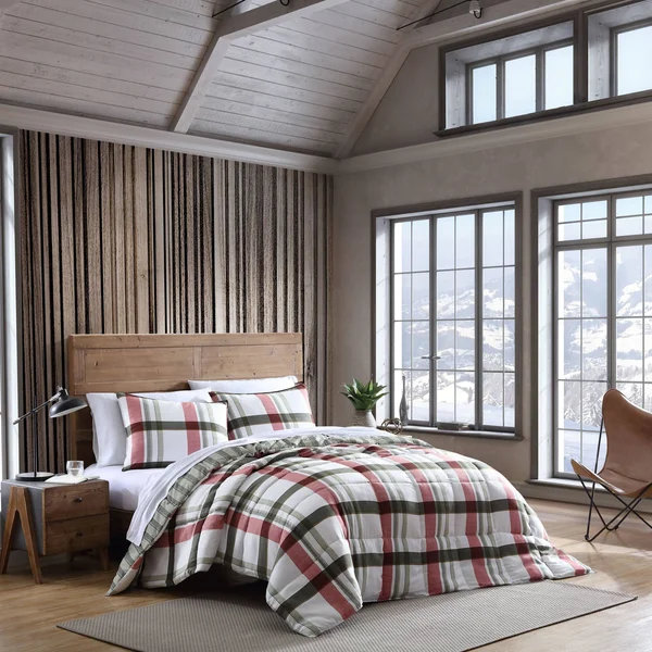 Eddie Bauer Stanton Plaid Comforter Set - Twin