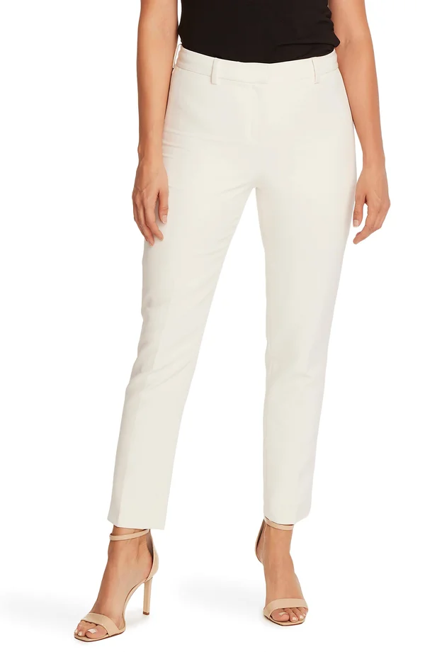 Vince Camuto Ankle Pant - White, 4