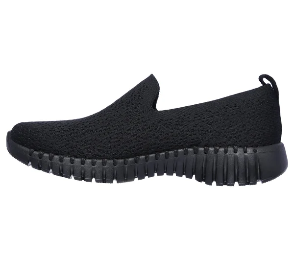 Skechers Women's GOwalk Smart - Glory Walking Shoes, Black/Black, 6.5