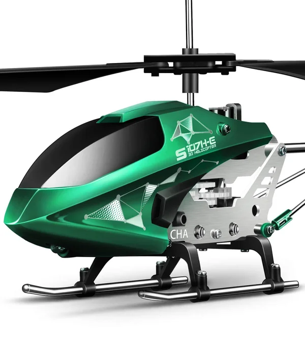 Syma Remote Control Helicopter - S107H Aircraft with Altitude Hold, One Key Take Off/Landing, 3.5 Channel, Gyro Stabilizer and Hi