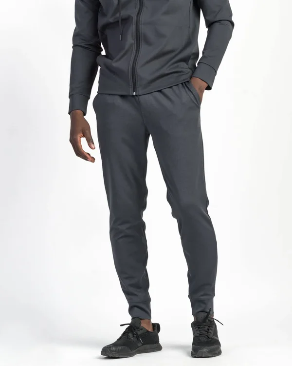 Rhone Spar Tactel Jogger - Black Heather - S