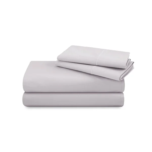 Nectarsoft - 600 Thread Count Sateen Sheet Set - Full, Lilac Marble