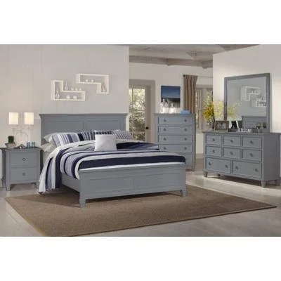 New Classic Furniture Tamarack Gray Nightstand