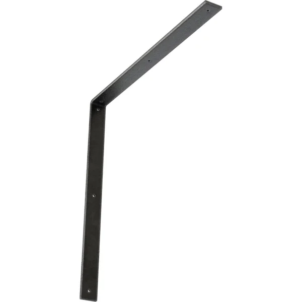 Ekena Millwork BKTM02X24X24HAAPW 2x22W x 24x22D x 24x22H Hamilton Steel BRACKET, Antiqued Pewter