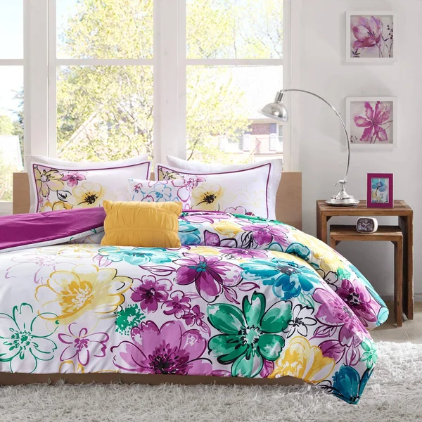 Intelligent Design Olivia Comforter Set, Blue, Full/Queen