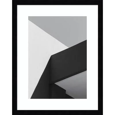 Architecture 1 by Design Fabrikken - Picture Frame Photograph Print on Paper AllModern Format: Black Framed Paper, Size: 19.12x2