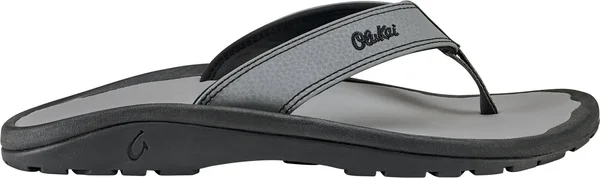 Olukai Men's Ohana Sandals - 8, Stone