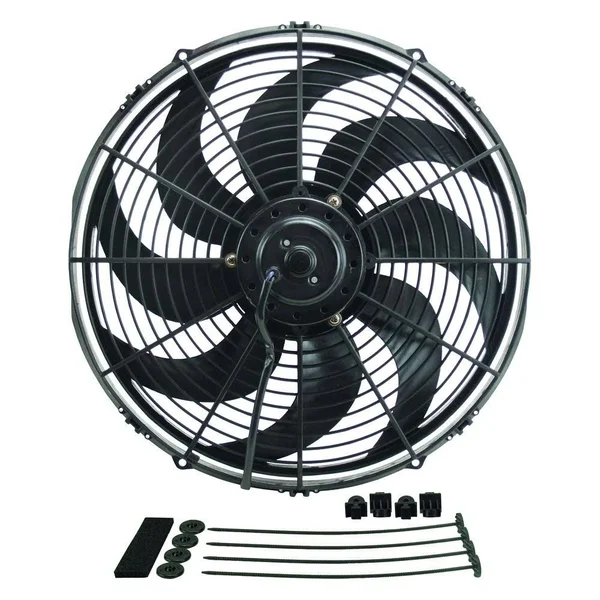 Derale Performance 18916 Dyno-Cool Curved Blade Electric Fan