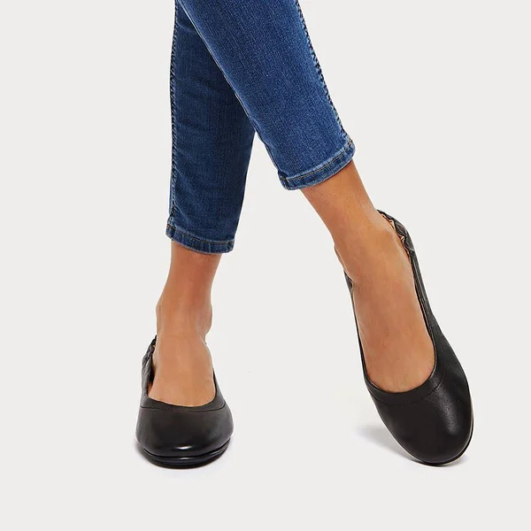 Fitflop Women's Allegro Ballet Flats Black