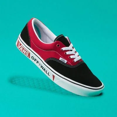 Vans ComfyCush Era Black/Chili Pepper