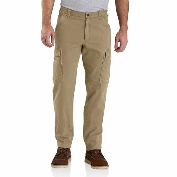 Carhartt Men's Rugged Flex Rigby Cargo Pant, 103574, Dark Khaki