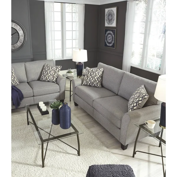 Signature Design by Ashley Strehela Silver Sofa