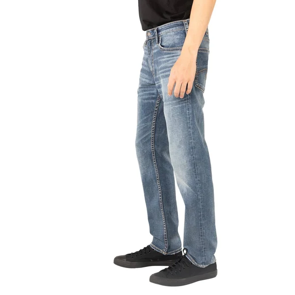 Silver Jeans Co. Men's Eddie Relaxed Fit Tapered Leg Jeans