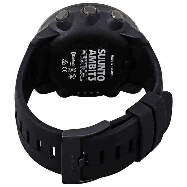 Suunto Ambit 3 - GPS Watch with Heart Rate Monitor Bundle - Black