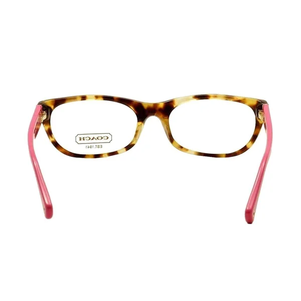 Coach HC6034 Eyeglasses - Spotty Tortoise/Fuschia (5102)