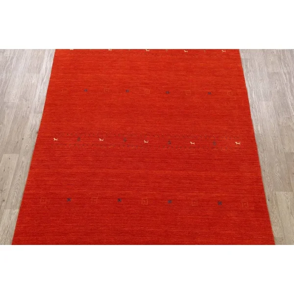 Tribal Gabbeh Oriental Area Rug 7x10