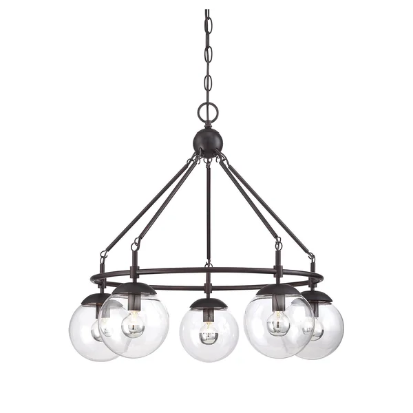 Savoy House 1-350-5-13 - Argo 5 Light Chandelier - English Bronze