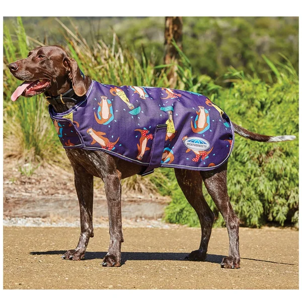 Weatherbeeta ComFiTec Premier Free Parka Dog Coat Otter Print, 12