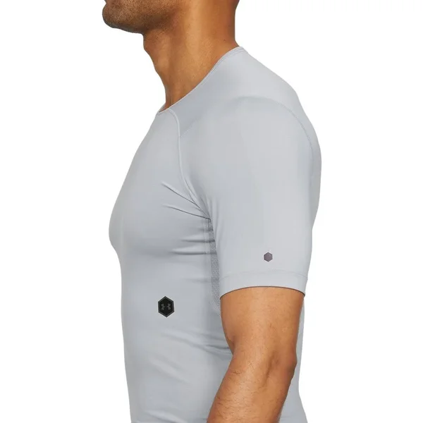 Under Armour Rush Men's Short Sleeve Compression Shirt - Gray - MD