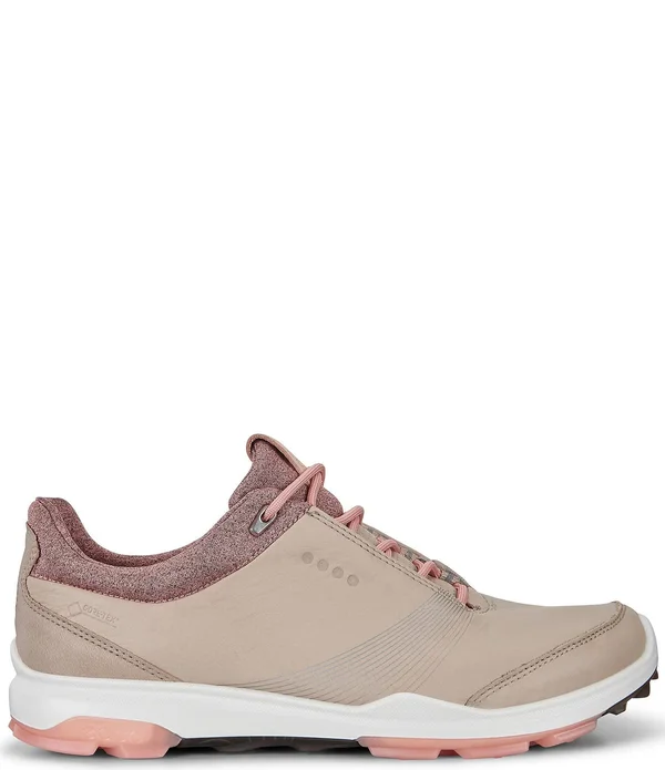 Ecco Women's Biom Hybrid 3 GTX Golf Shoes - White/Black