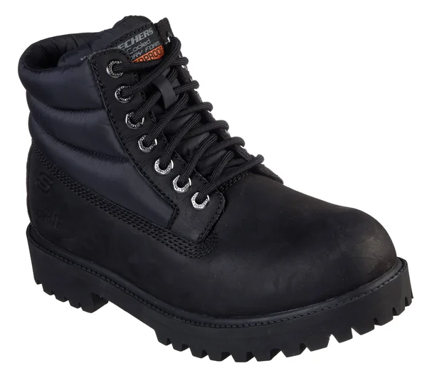 Skechers Men's Relaxed Fit: Verdict - Verno Boots - Black/Black, 11.0