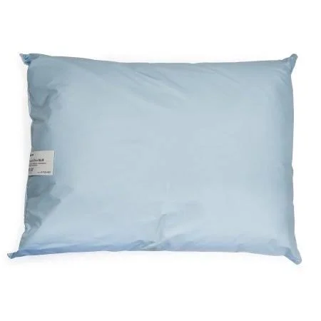 McKesson Bed Pillow 20 x 26 inch - Blue, Reusable, Case of 12