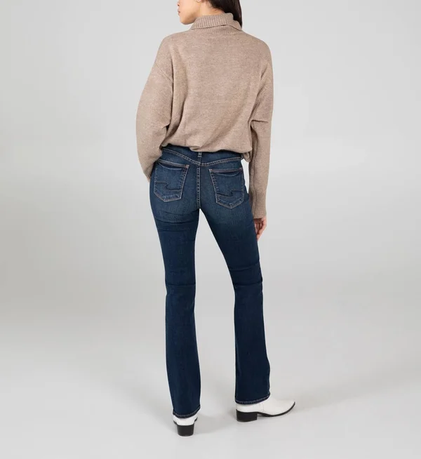 Silver Jeans Co. Women's Suki Mid Rise Slim Bootcut Jeans