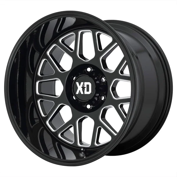 XD Series XD849 Grenade 2 Gloss Black Milled 20x10 5x5 -18mm (XD84921050318N)