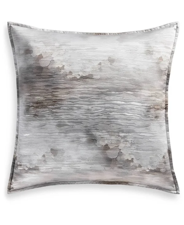 Hotel Collection Iridescence 26x22 x 26x22 European Sham, Created for Macy&s - Grey