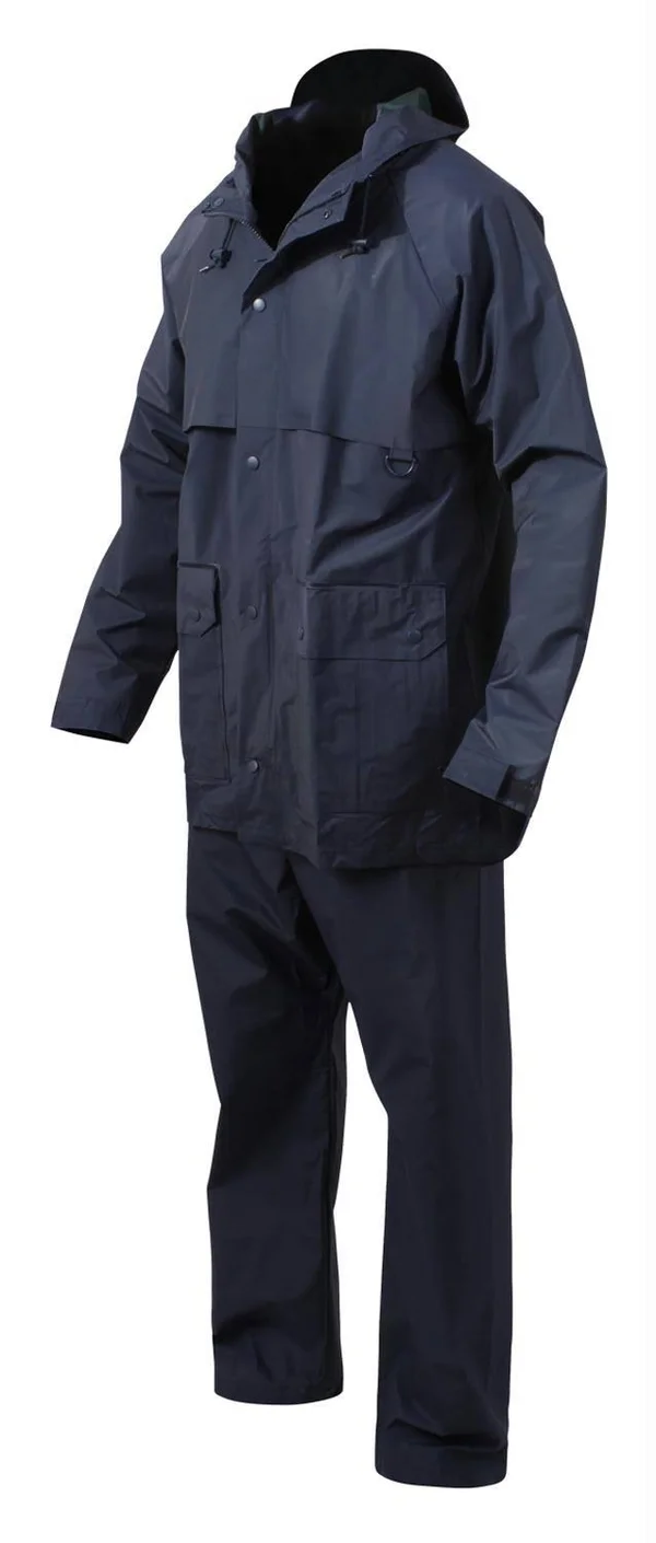 Rothco - 2 Piece Microlite PVC Olive Drab Rainsuit