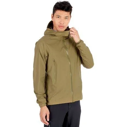 Mammut Masao Light HS Hooded Jacket - Men's Olive, M