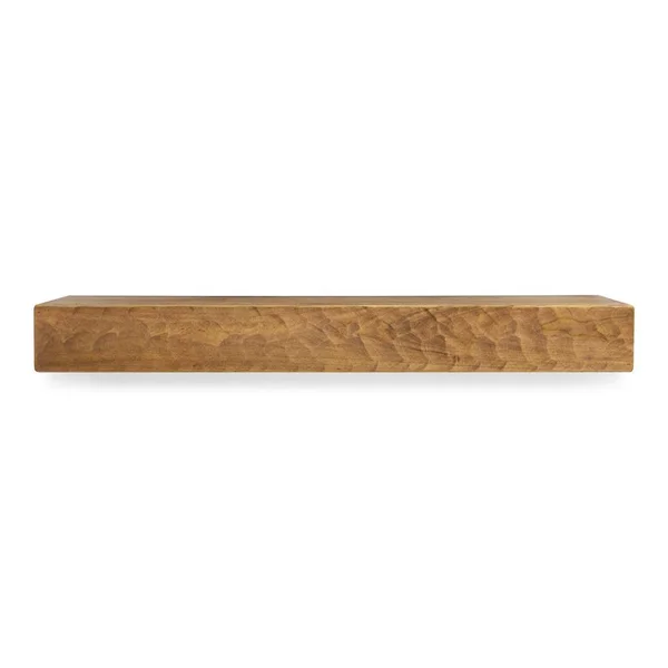 Dogberry Collections Rough Hewn 72 in. x 5.5 in. Aged Oak Mantel