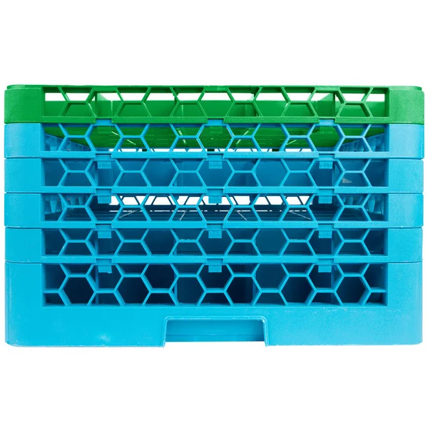 Carlisle (RG25-5C413) OptiClean Dishwasher Glass Rack 25 Compartments with 5 Color Coded Extenders