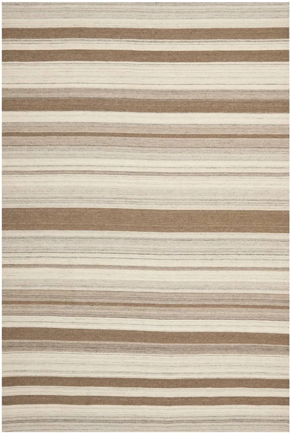 Safavieh 6& x 9& Dhurries DHU631A Natural, Camel Rug