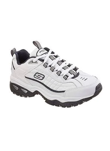 Skechers Energy White/Navy 8 (Medium) - 64164
