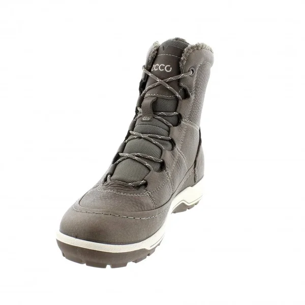 Ecco Trace Lite Grey Nubuck Womens Snow Boots 38 EU