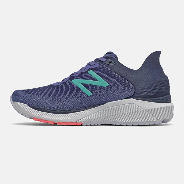 New Balance Women's Fresh Foam 860v11 Virtual Sky-Bleached Lime Glo - 5.5