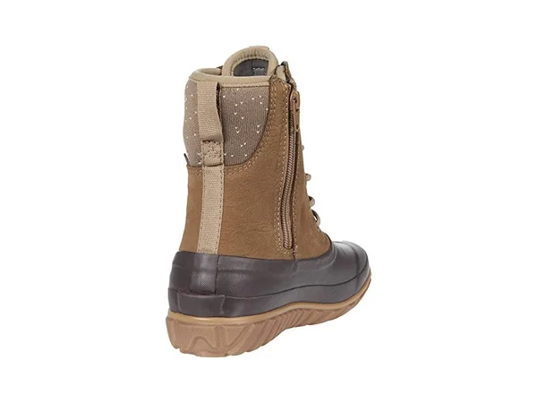 Bogs Women's Classic Casual Tall Lace Leather Boot - 11 - Tan