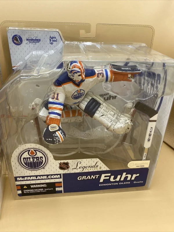 McFarlane NHL Legends 2 Edmonton Oilers Grant Fuhr Figure