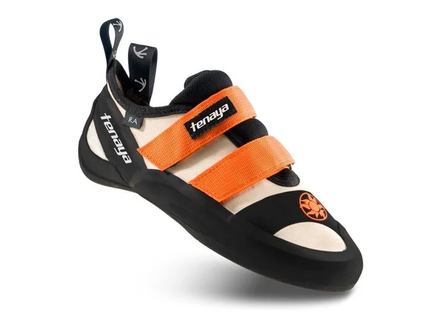 Tenaya RA orange-White - Mens/Womens Climbing Shoes, Size US 9.5 - Color White - Orange