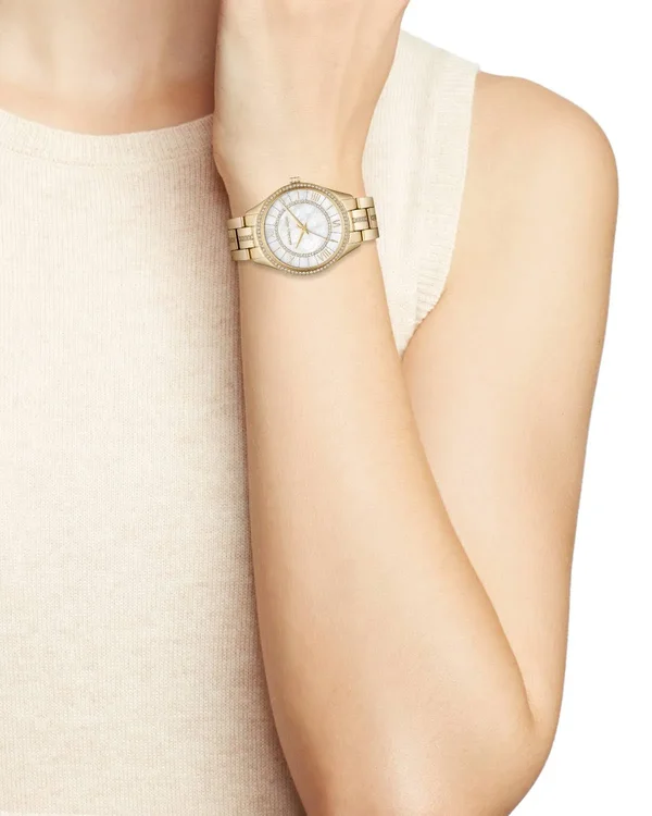 Michael Kors Women's Mini Lauryn Stainless-Steel Watch -Silver