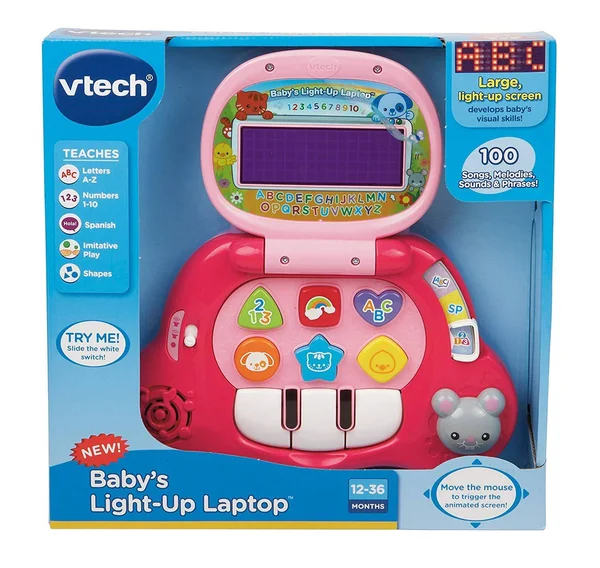 Vtech Baby&s Light-Up Laptop - Pink