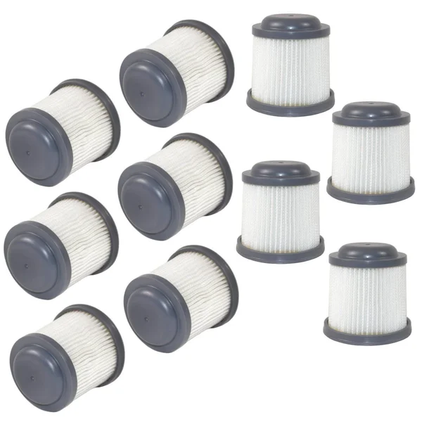 Hqrp Washable Filter (10-Pack) for Black & Decker Phv1810, Phv1410, Phv1210 Pivot VAC Vacuums, Pvf110 Replacement