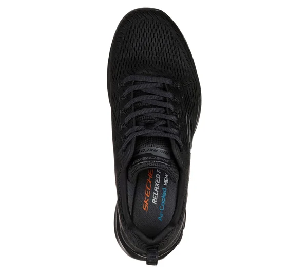 Skechers Men's Relaxed Fit: Equalizer 3.0 Sneakers, Black/Black, 6.5