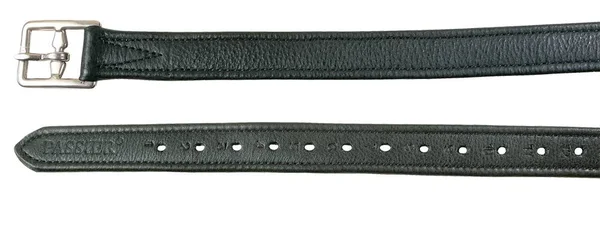 PFIFF Stirrup Strap with Nylon Insert Premium Black 150