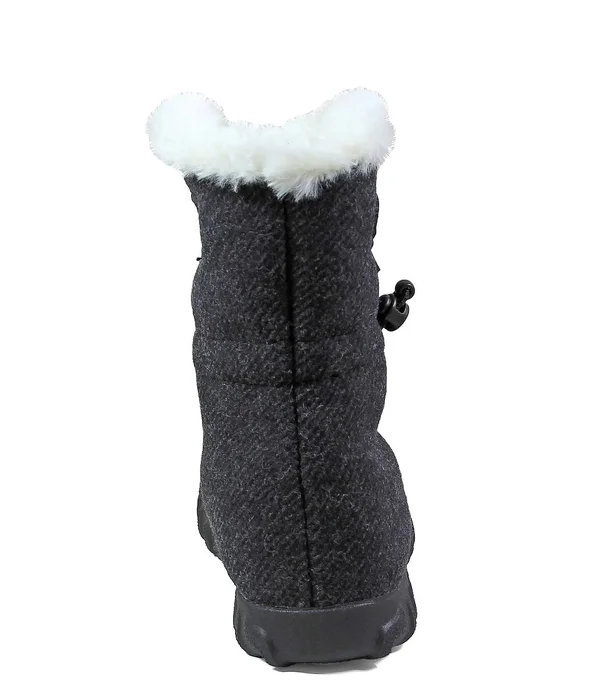 Bogs Women's B-Moc Wool Boot - 8 - Black