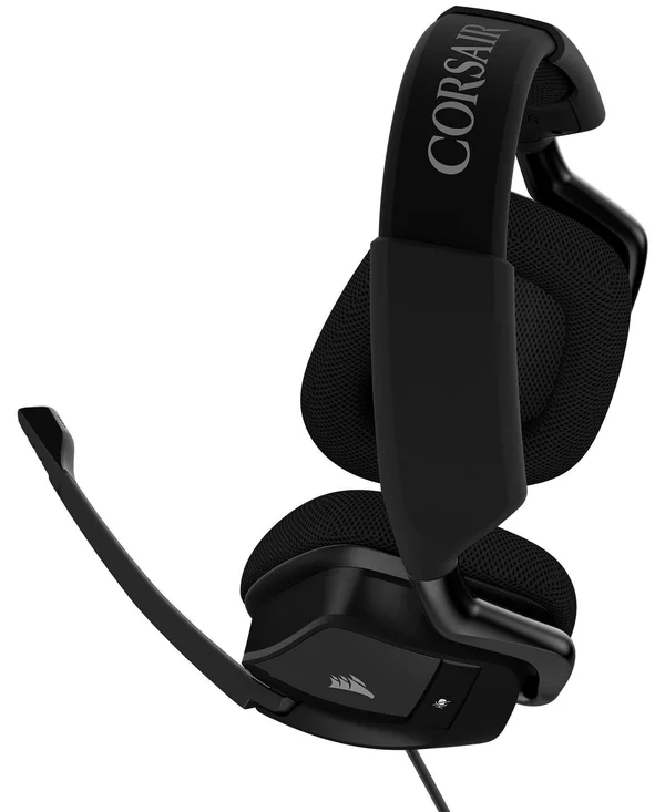 Corsair Gaming Surround Over-Ear Headset - Uni-Directional - Black