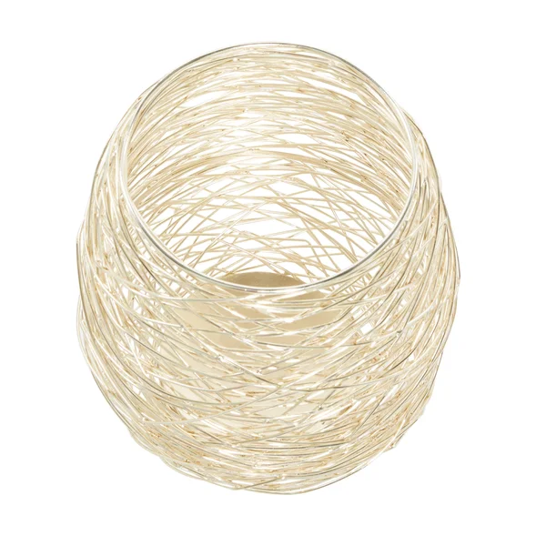 CosmoLiving by Cosmopolitan Gold Metal Candle Holder (Set of 2)