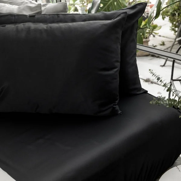 Ettitude Signature Sateen Fitted Sheet in Beige - Cal King