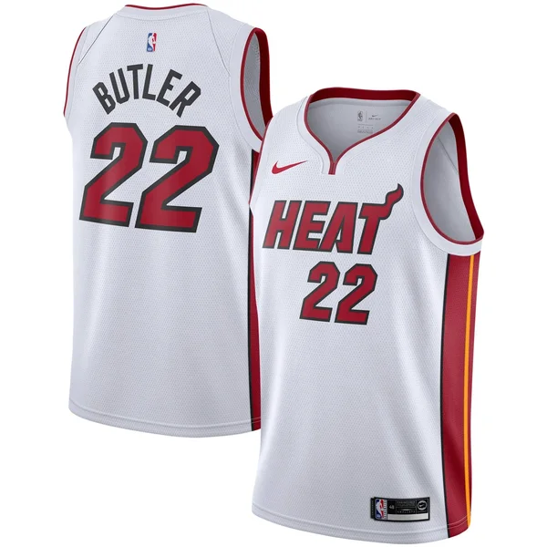Nike Miami Heat Men's Association Swingman Jersey Jimmy Butler - White